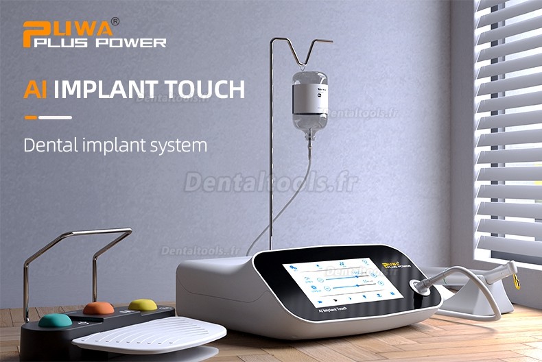 Pluspower®Ai Touch Système de chirurgie implantaire dentaire moteur sans balais avec contre-angle 20:1
